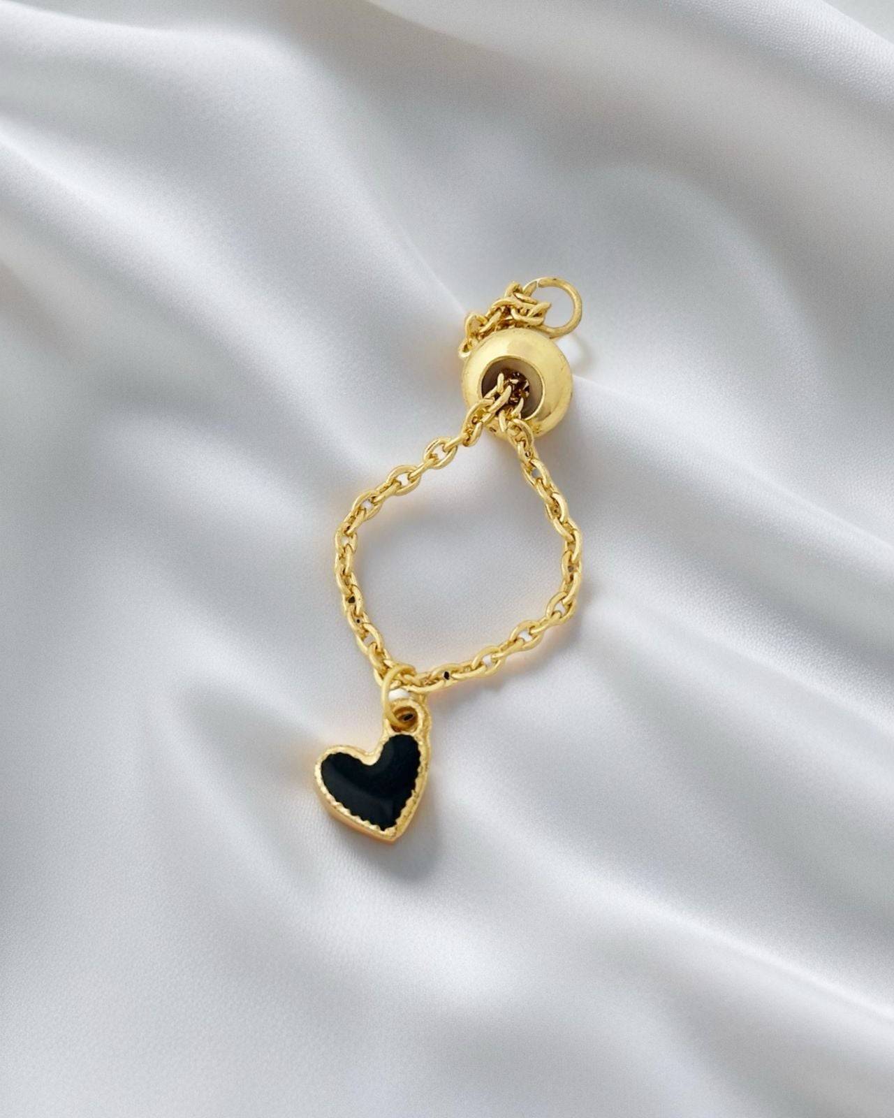 Mini Heart Chain Ring buy only at ₹99