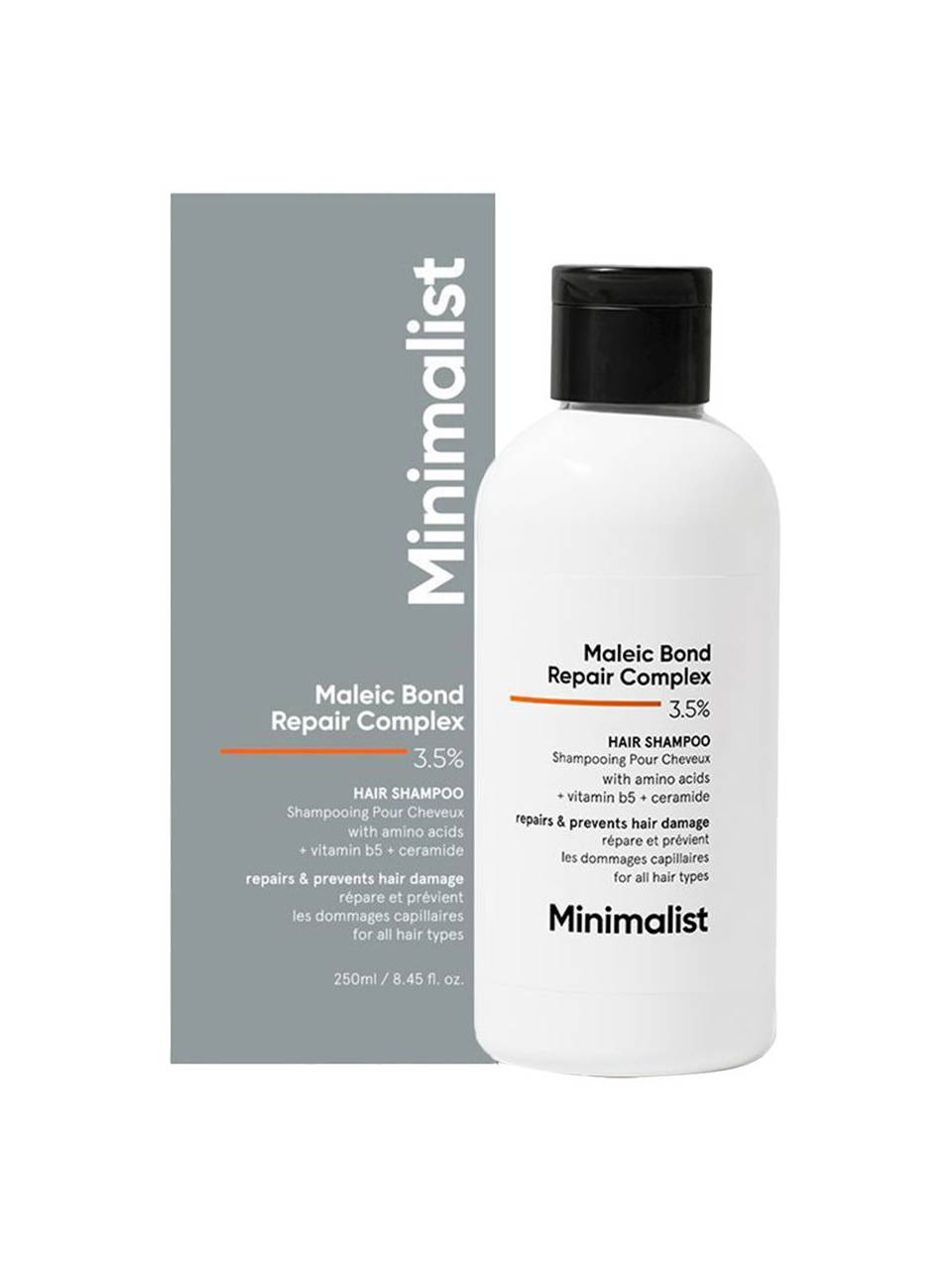 Minimalist Maleic Bond Repair complex 3.5% Hair Shampoo Buy @ ₹473