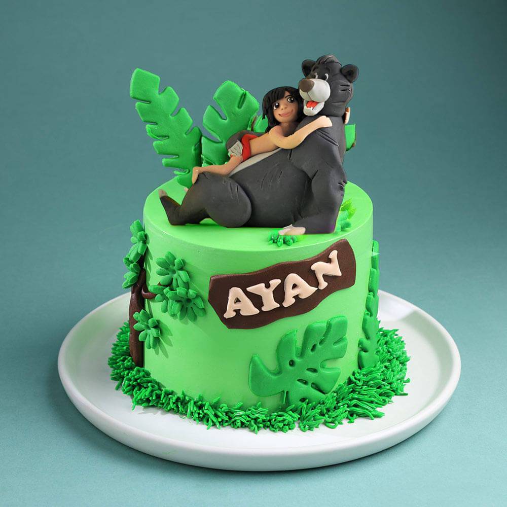 Mowgli N Baloo Fun Cake