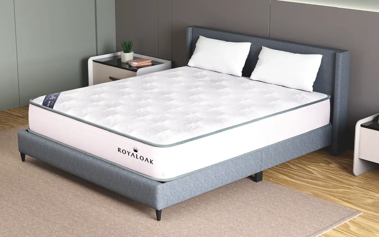 Royaloak American Luxury Latex Pocket Spring King Size Mattress