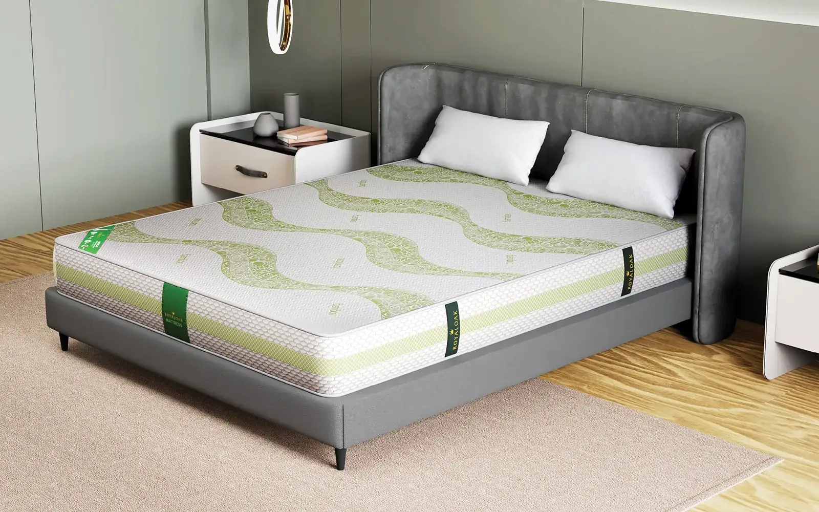 Royaloak American Luxury Ortho Latex Queen Mattress