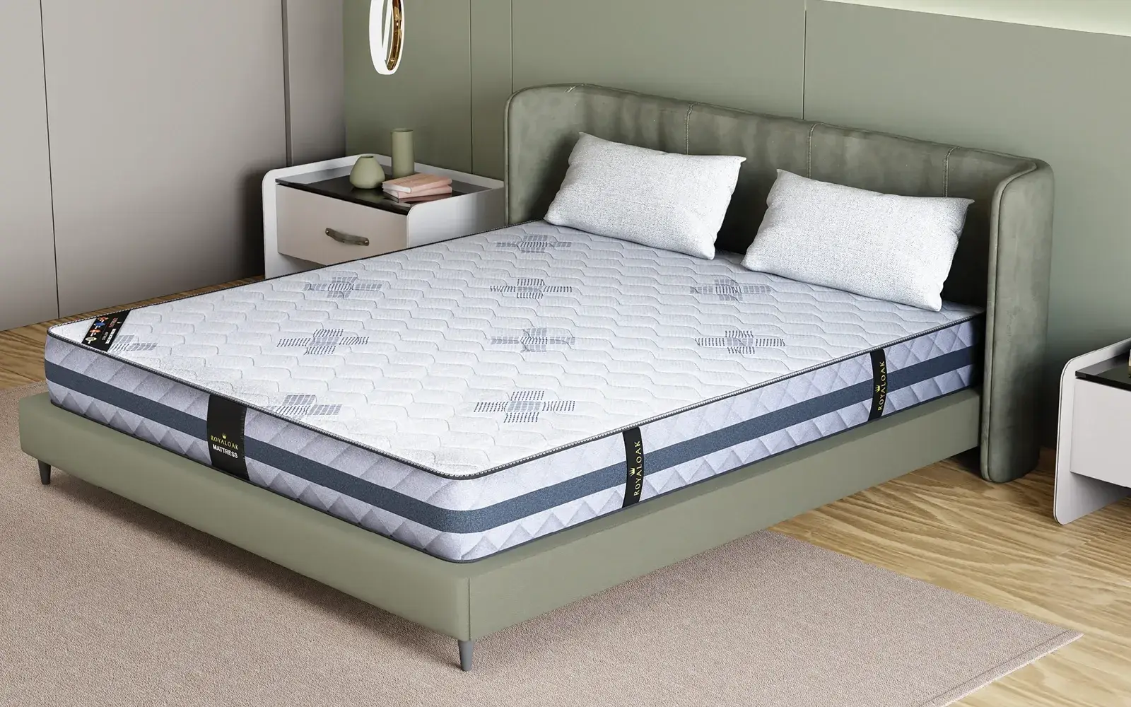 Royaloak Natural Active Spine King Mattress