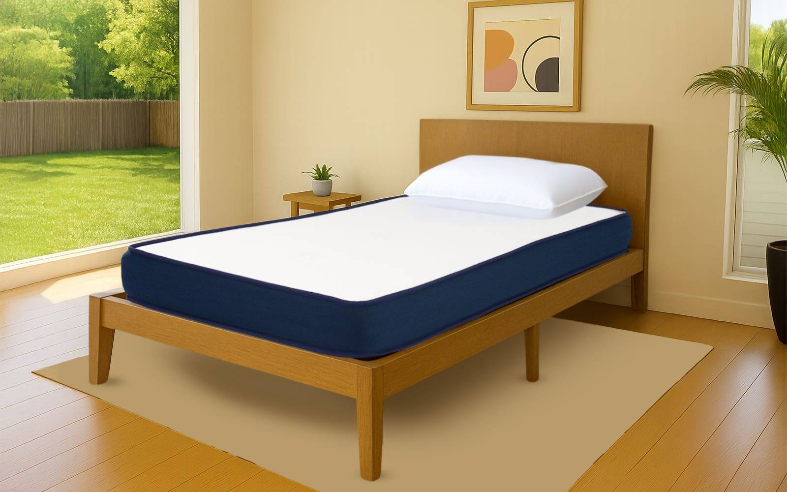 Royaloak Italian Ortho Memory Foam Single Size Mattress (6 Inch )
