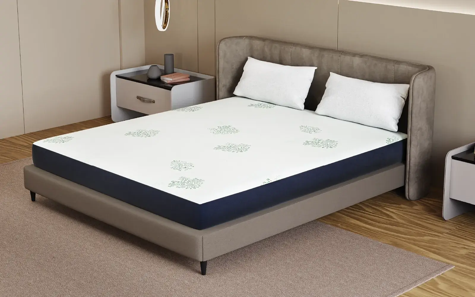 Royaloak Italian Ortho Memory Foam Queen Size Mattress (6 Inch)