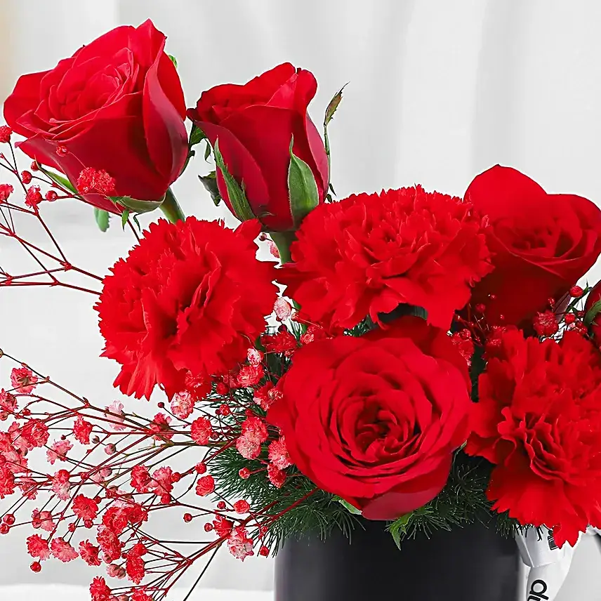 Mugful of Roses & Keepsake Magnet