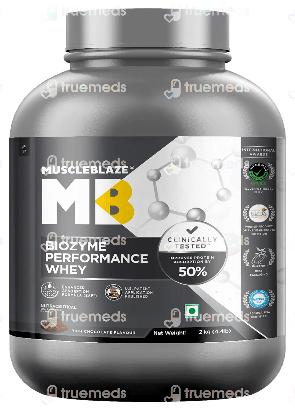 Buy Muscleblaze Mb Biozyme Performance Whey Rich Chocolate Flavour ...
