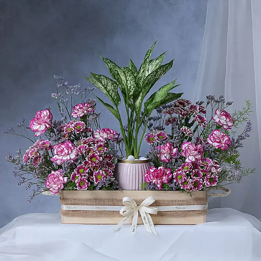Pink Reverie Garden Tray