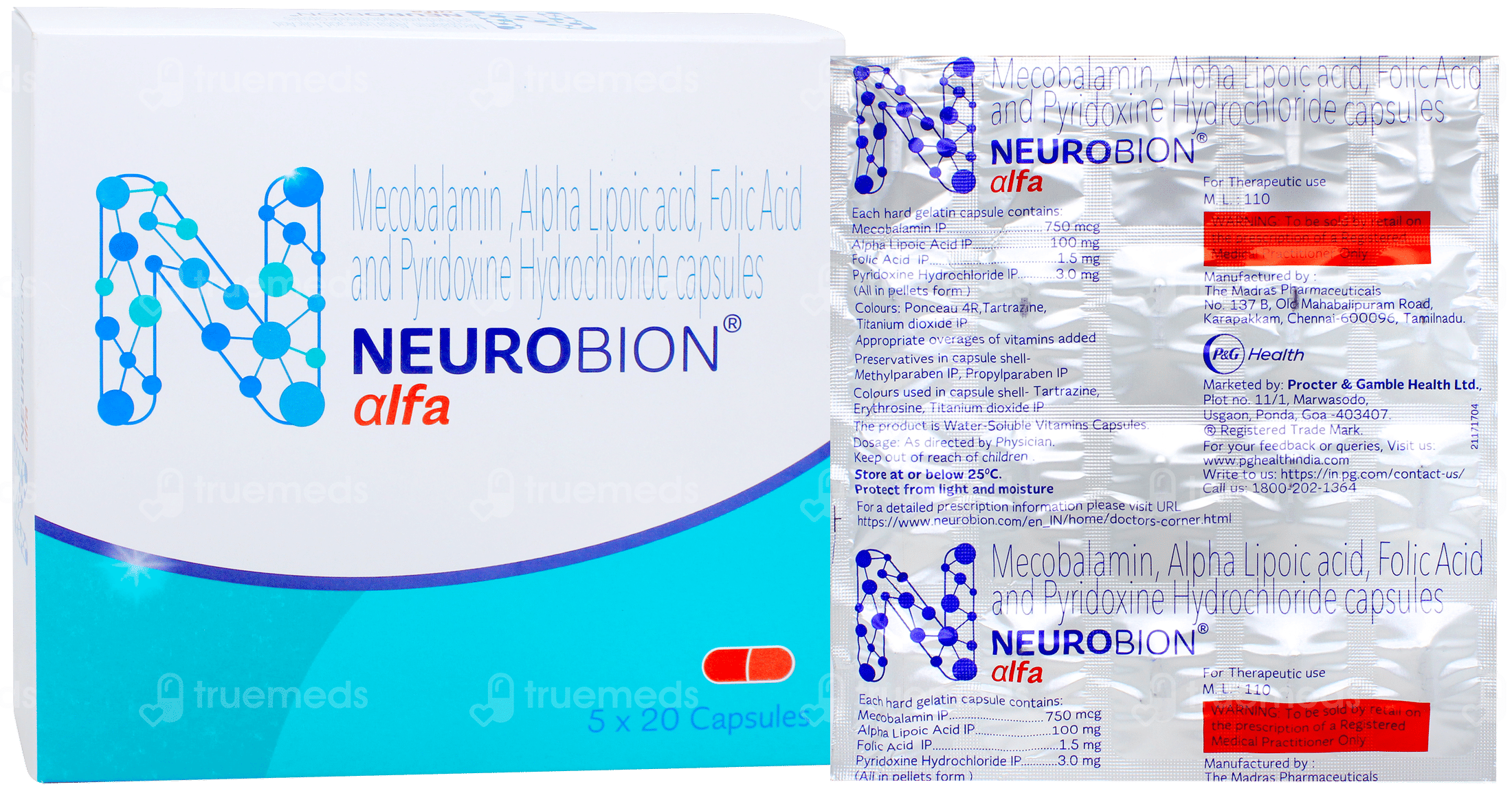 Neurobion Alfa Capsule 20
