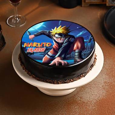 Ninja Style Naruto Cake