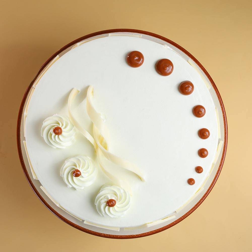 Delightful Butterscotch Birthday Cake