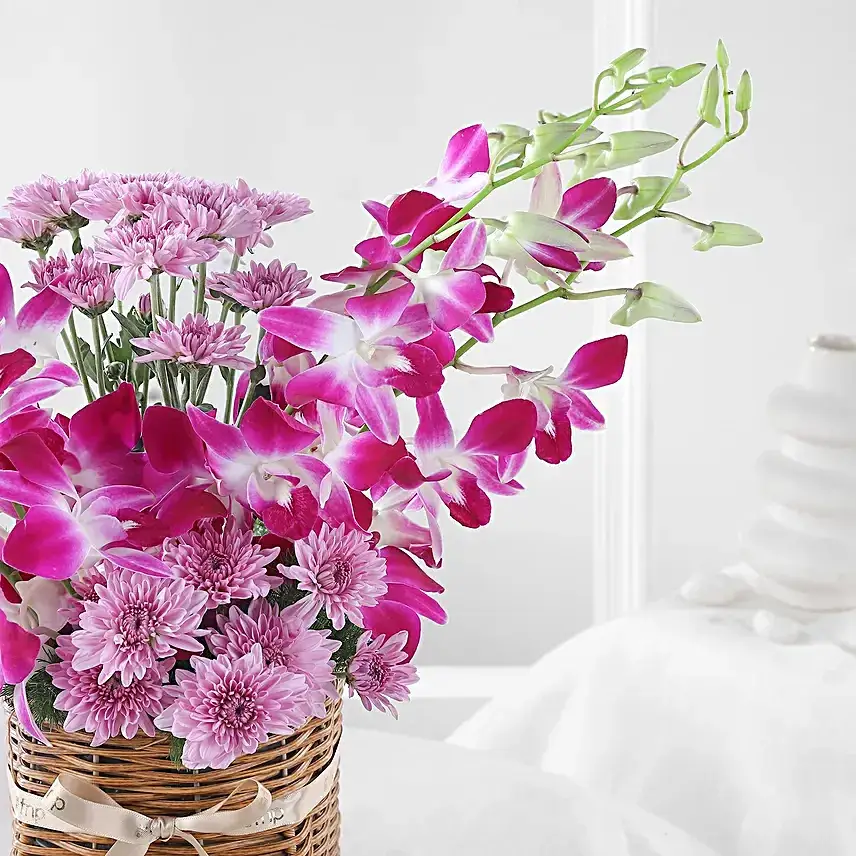 Orchid Majesty Basket
