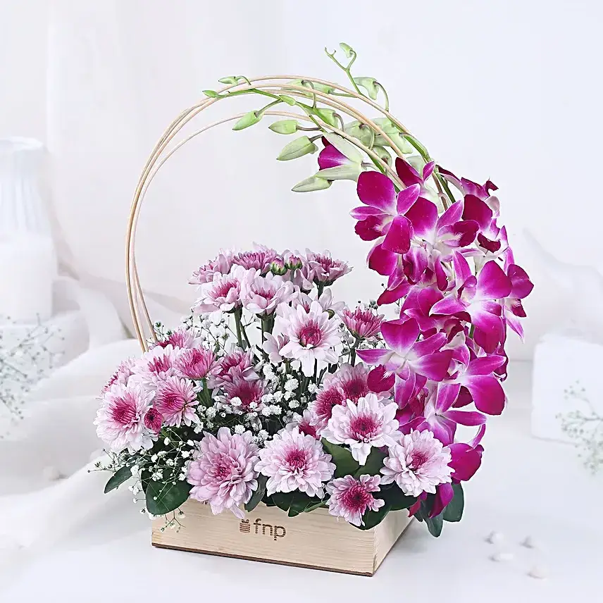 Orchid N Daisy Harmony for Mom