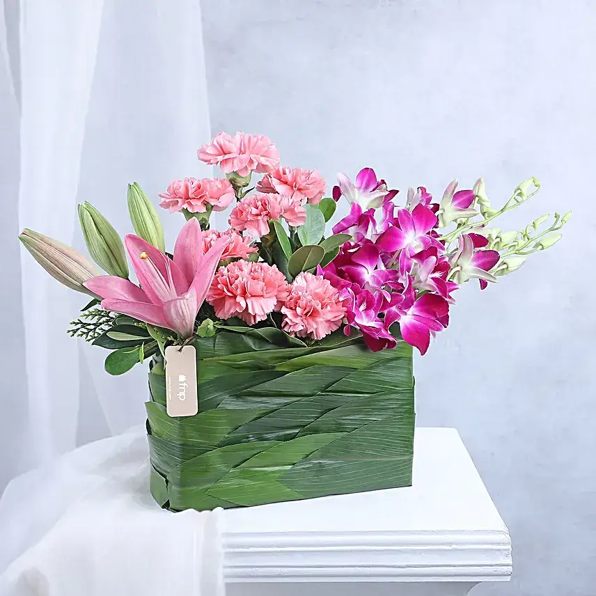 Oriental Flowers Arrangement