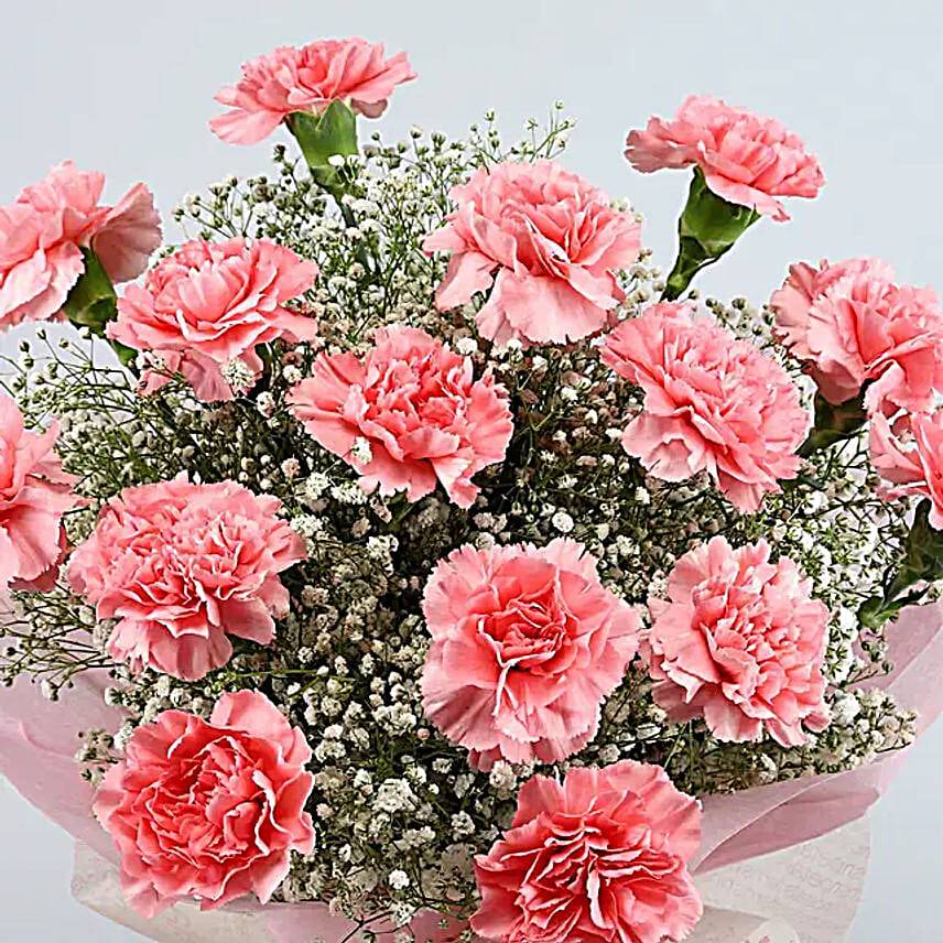 Pastel Carnations Bouquet for Love