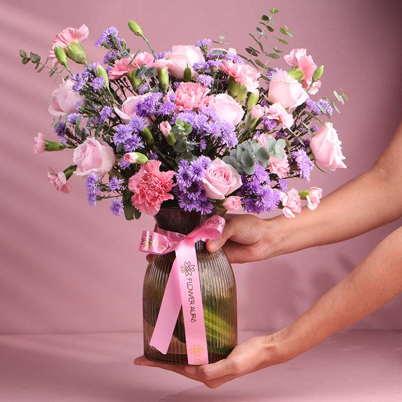 Pastel Symphony In Blooms