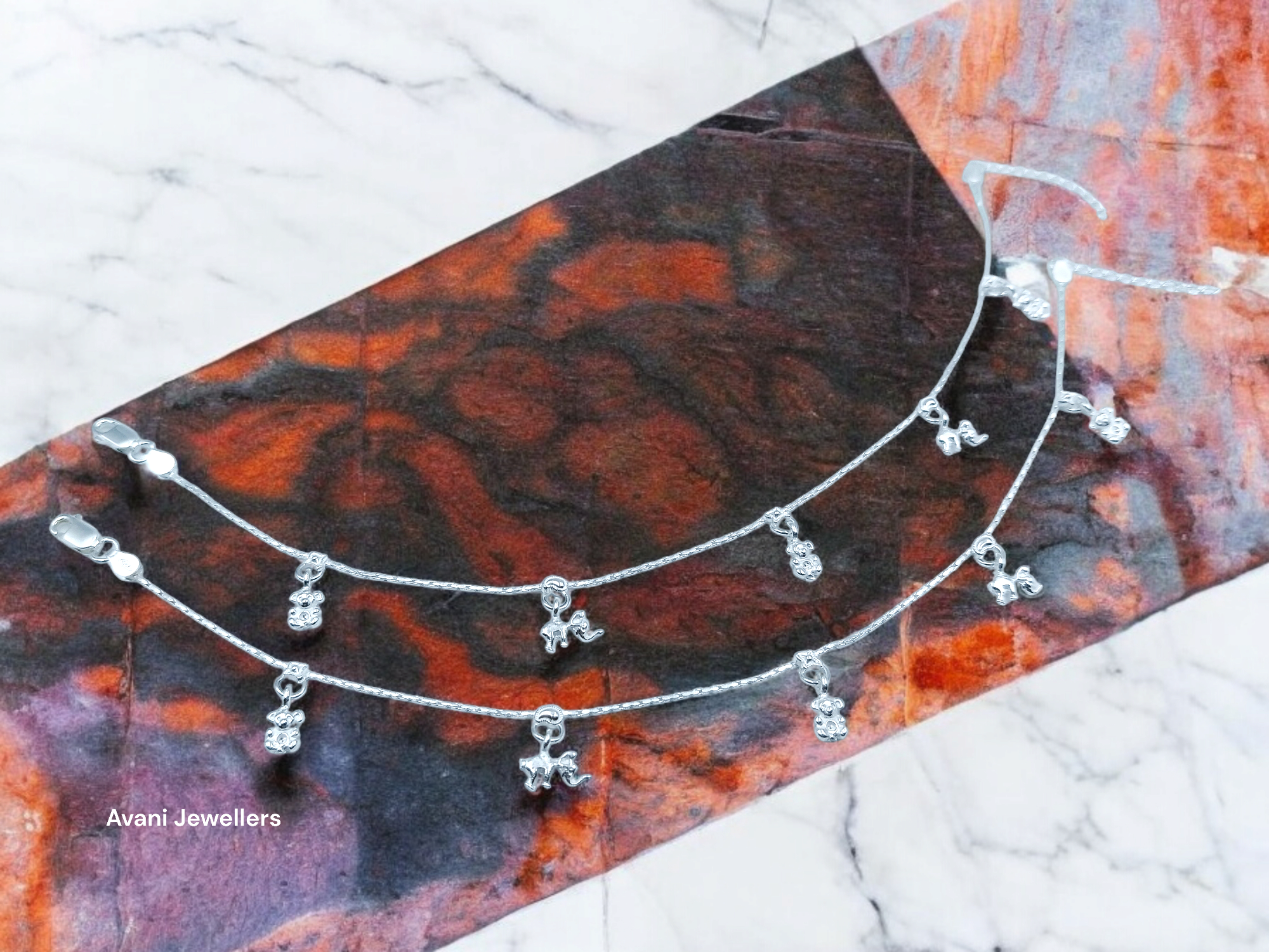 Silver Fancy Paayal @ ₹3504