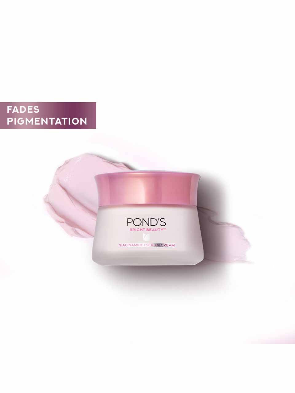 Ponds Bright Beauty Serum Cream Spot less Glow Buy only @ ₹114