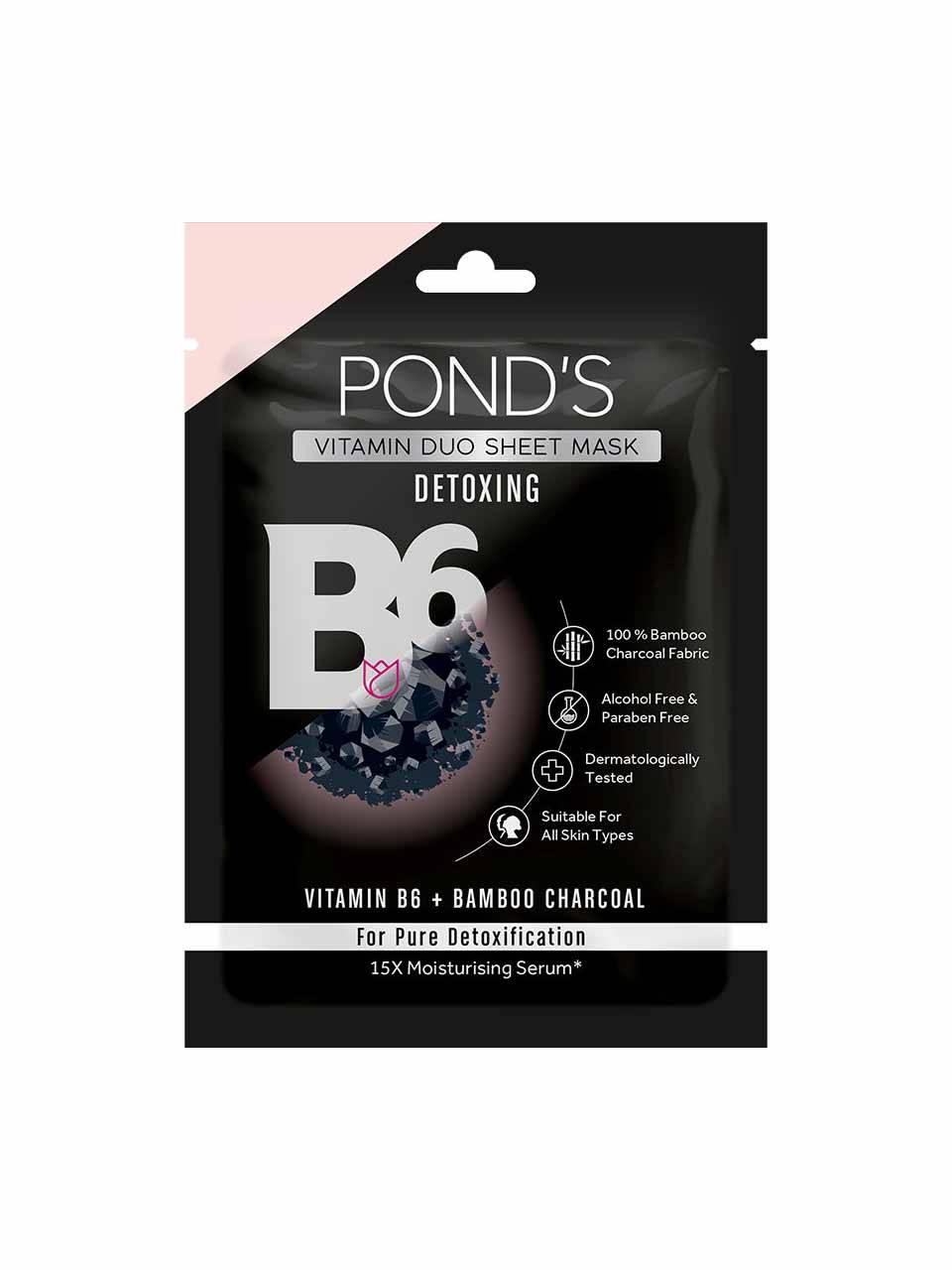 Ponds Detoxing Sheet Mask With Vitamin B6 Buy only @ ₹49