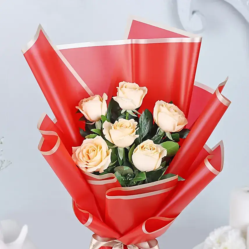 Peach Reverie Rose Eleganc