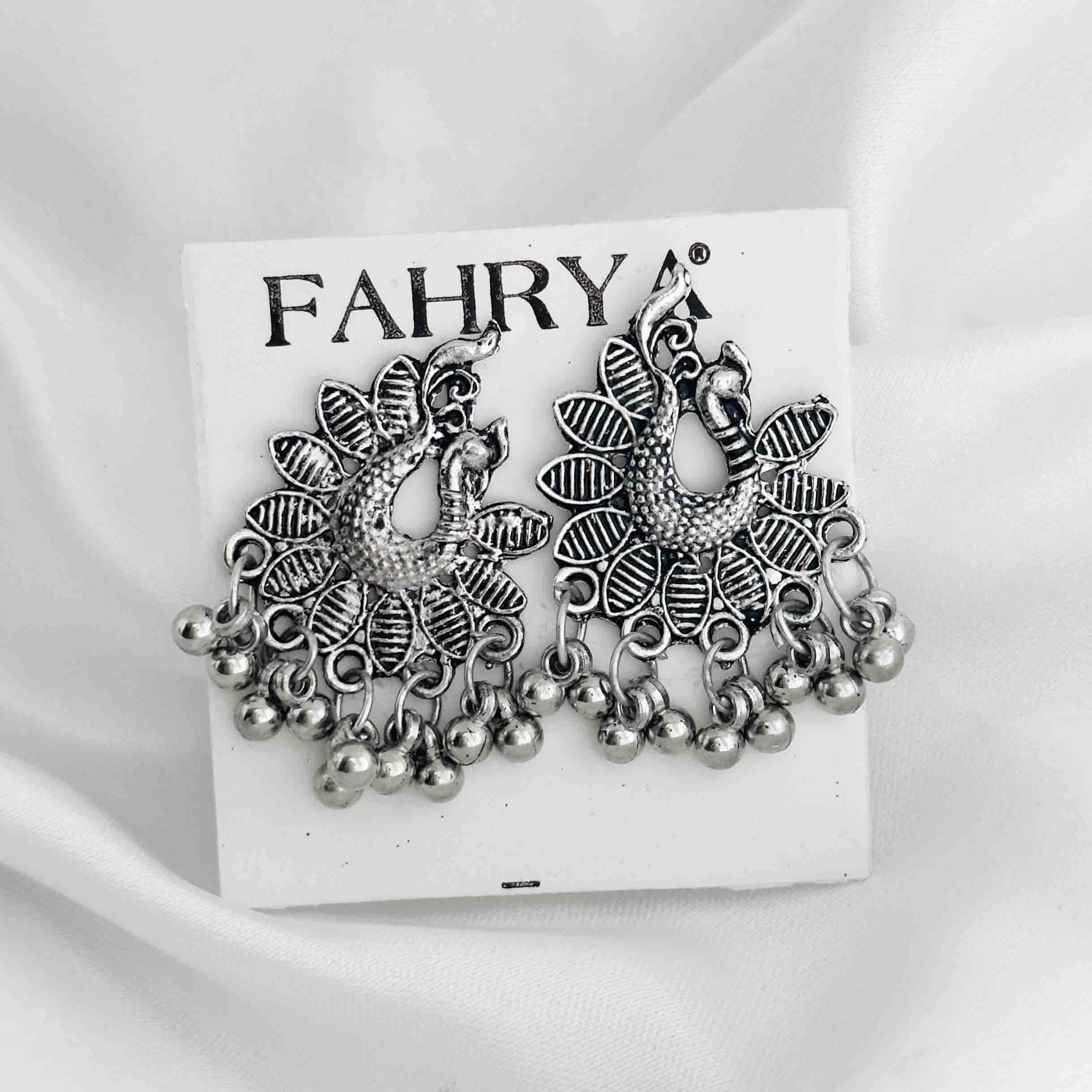 Peacock Statement Oxidized Tops buy only at ₹83