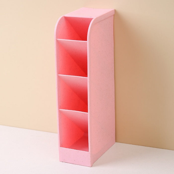 4 Grid Desktop Pen Cum Cosmetic Holder, Pen Holder, 4 Compartment Office Desk Organizer, Stationary & Makeup Brush Organizer Buy @ ₹79