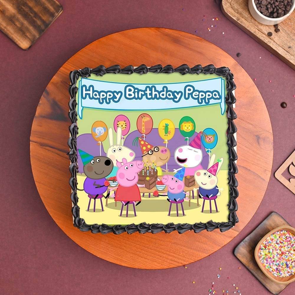 Peppa Birthday Party Cake