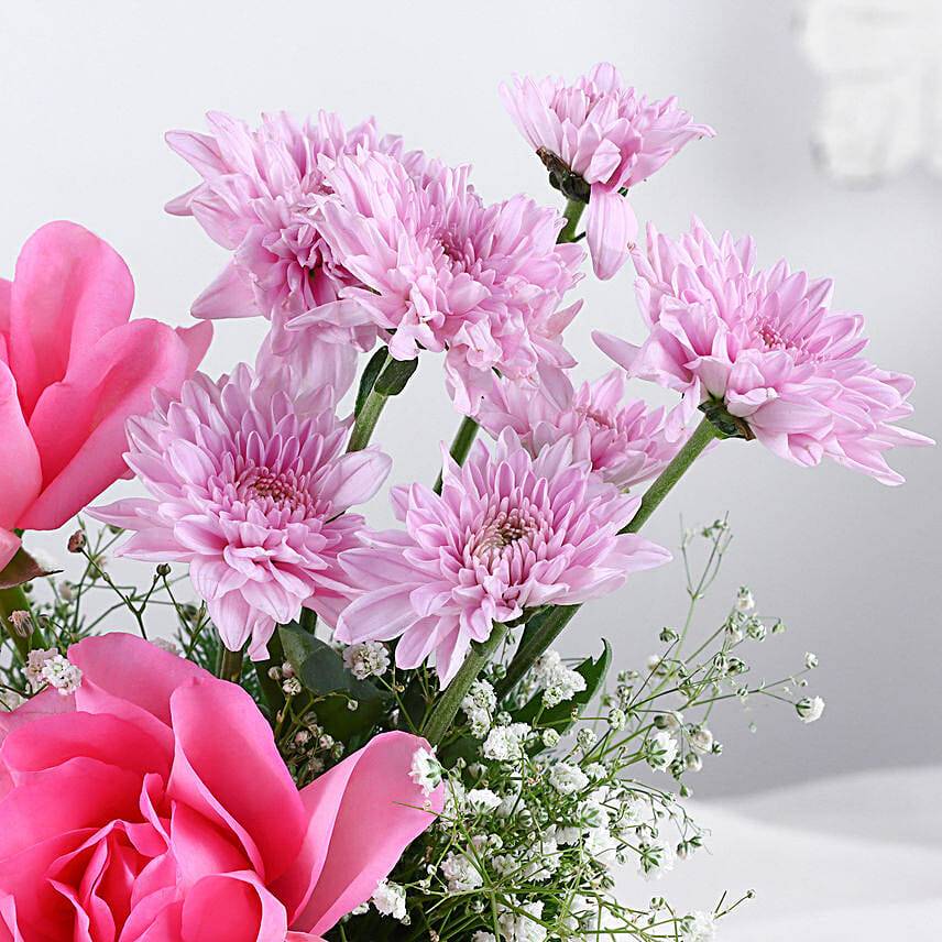 Personalised Rosey Love Wishes In Table Organiser