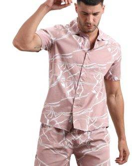 Men’s Peach Beach Wear Set
