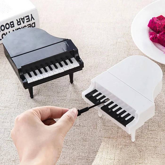 Piano Shaped Fruit Fork Set – Cute & Stylish Tableware for Fruits, Snacks & Desserts (Random color-Pack of 1) Buy @ ₹99