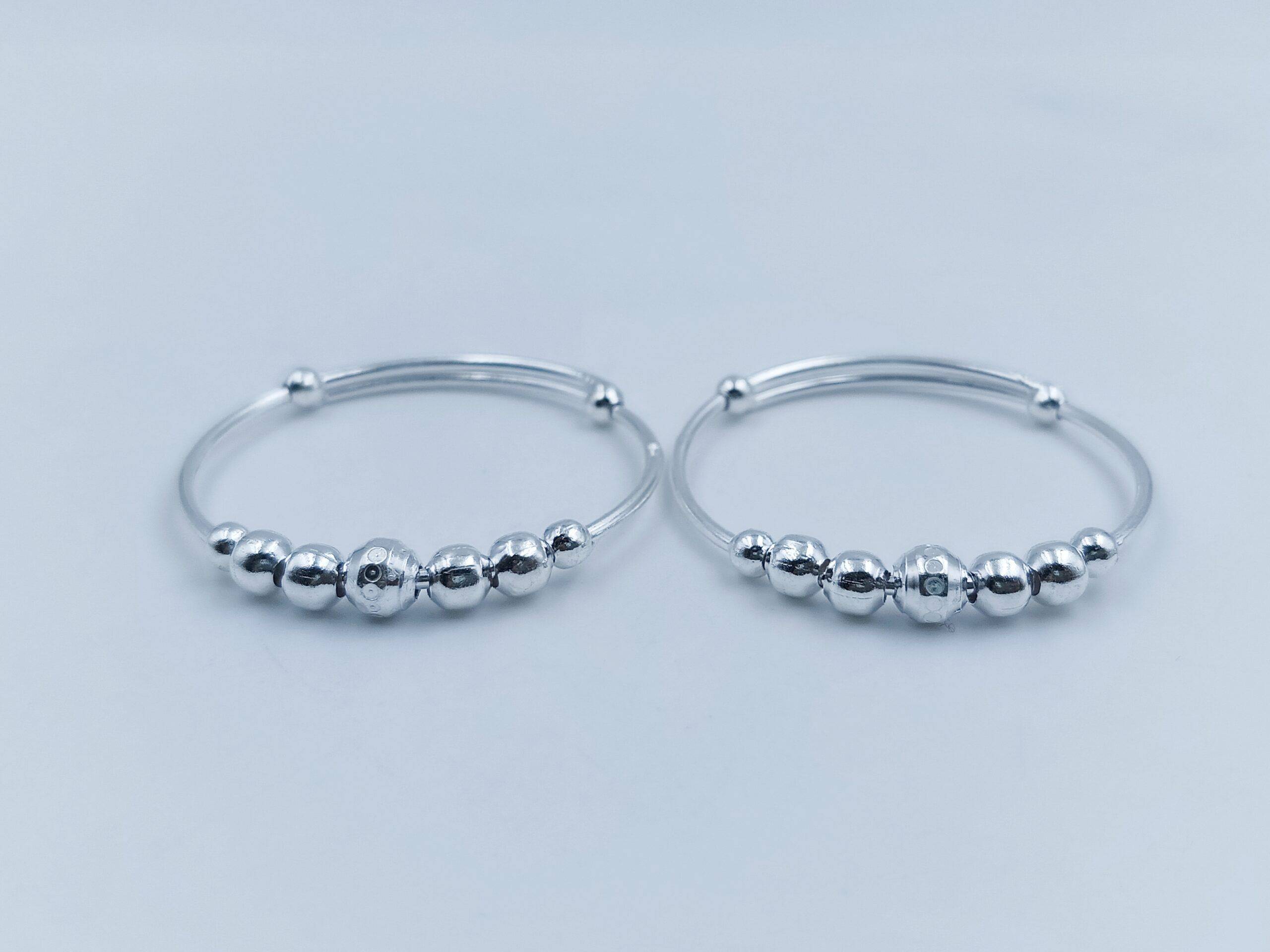 Silver Baby Plain Kade @ ₹3270