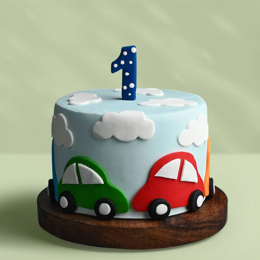 Speedy Wheels Car Cake