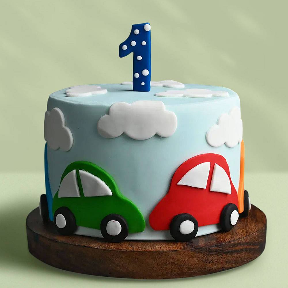 Speedy Wheels Car Cake