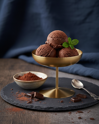 Float Pedestal Dessert Bowl - Gold