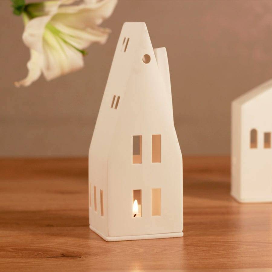 Pitched Roof Tealight Holder & Sculpture Medium