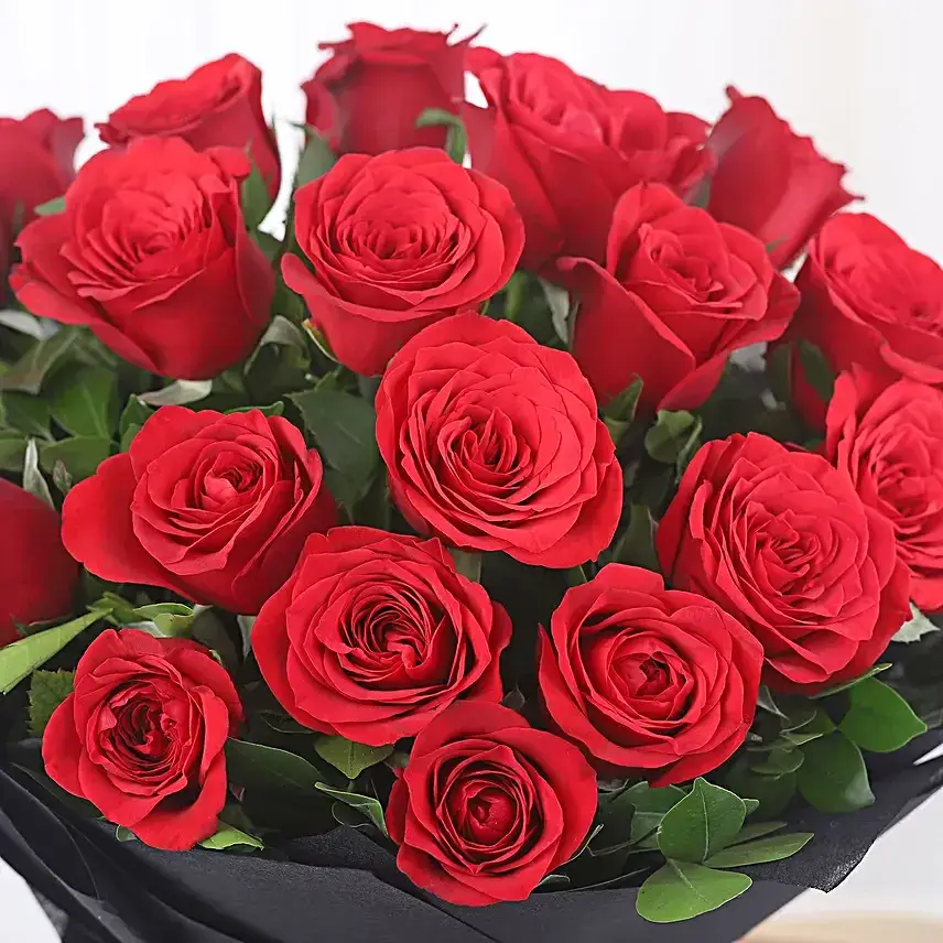 Radiant Love Standing Rose Bouquet