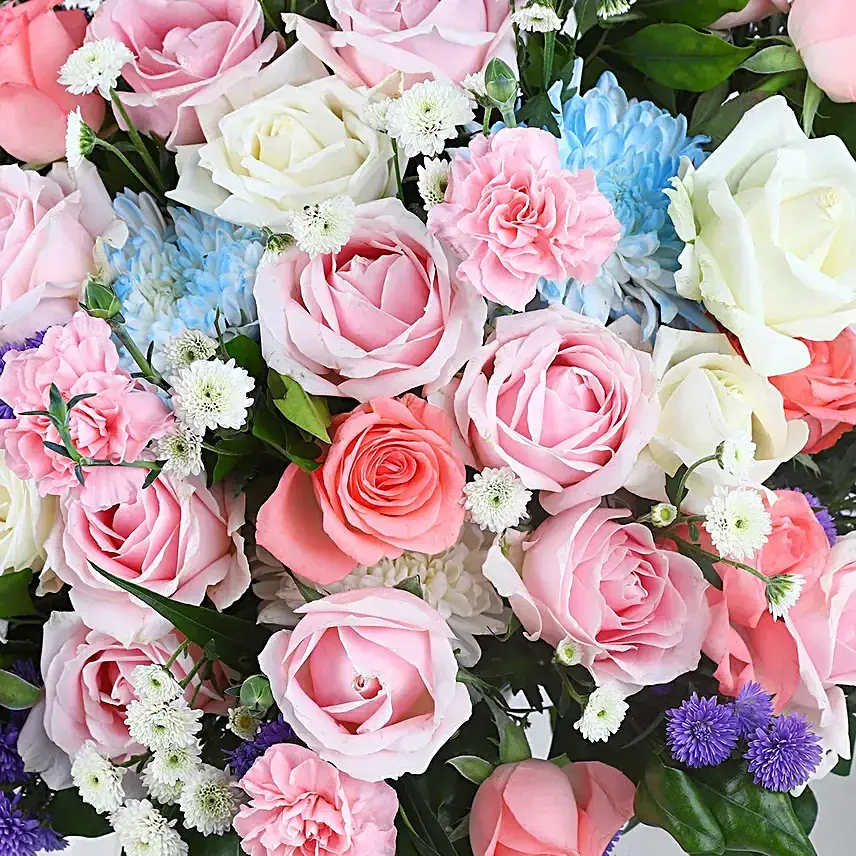 Radiant Mixed Rose Harmony