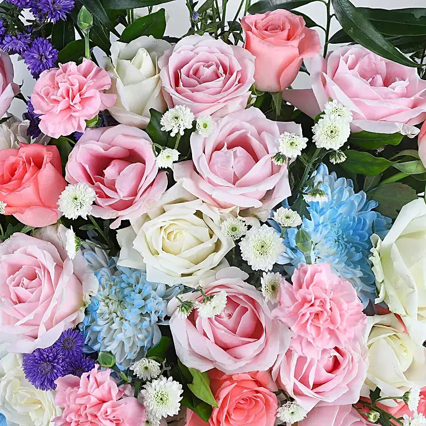 Radiant Mixed Rose Harmony