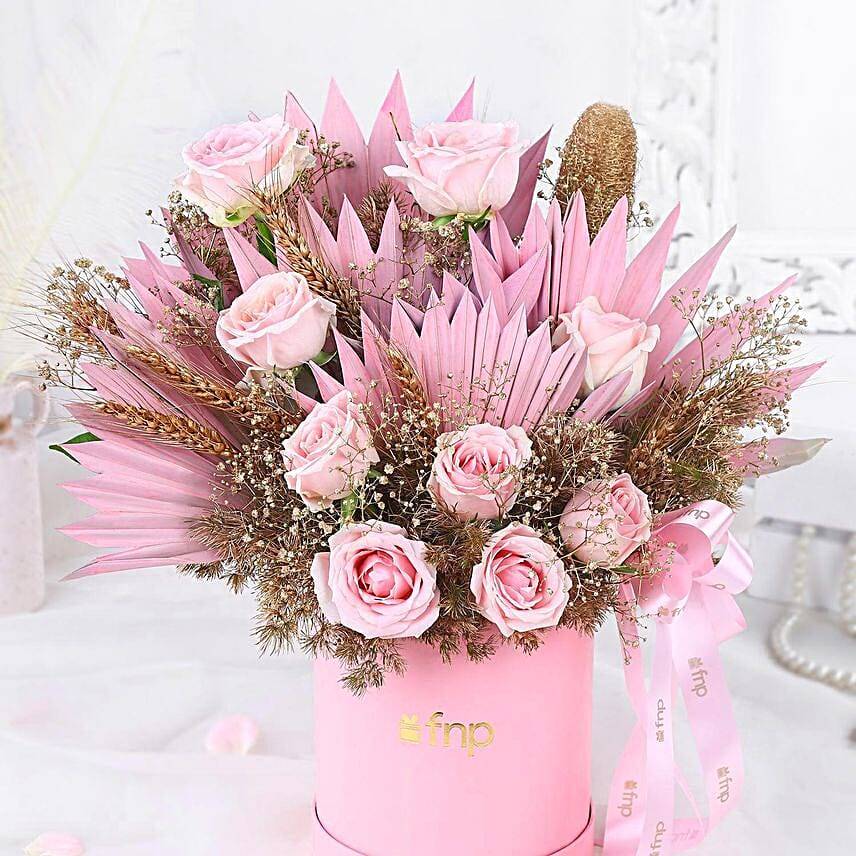 Radiant Rustic Floral Arrangement