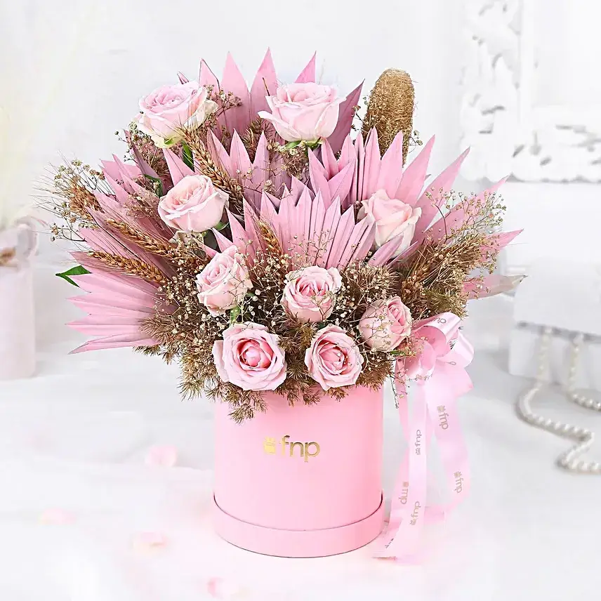 Radiant Rustic Floral Arrangement