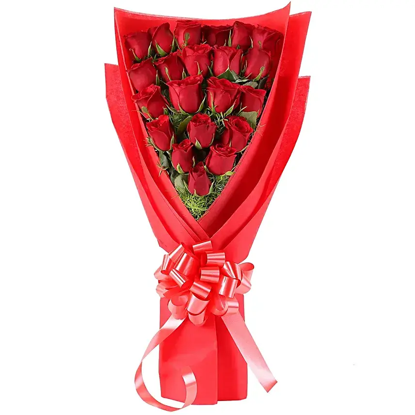 Premium 21 Red Roses Bouquet