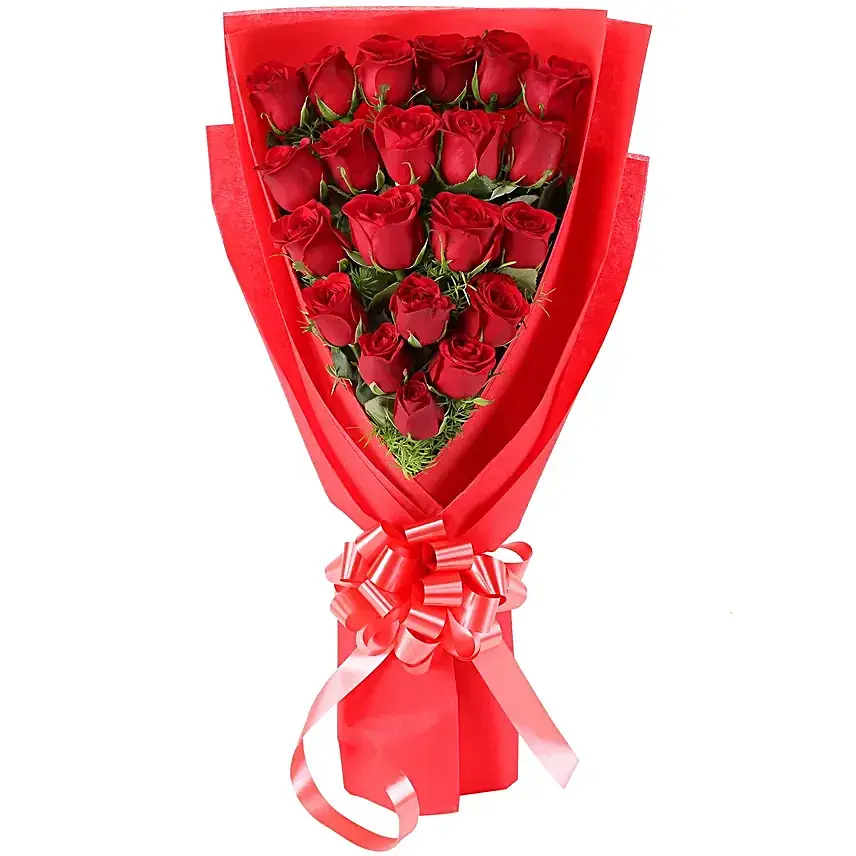 Premium 21 Red Roses Bouquet