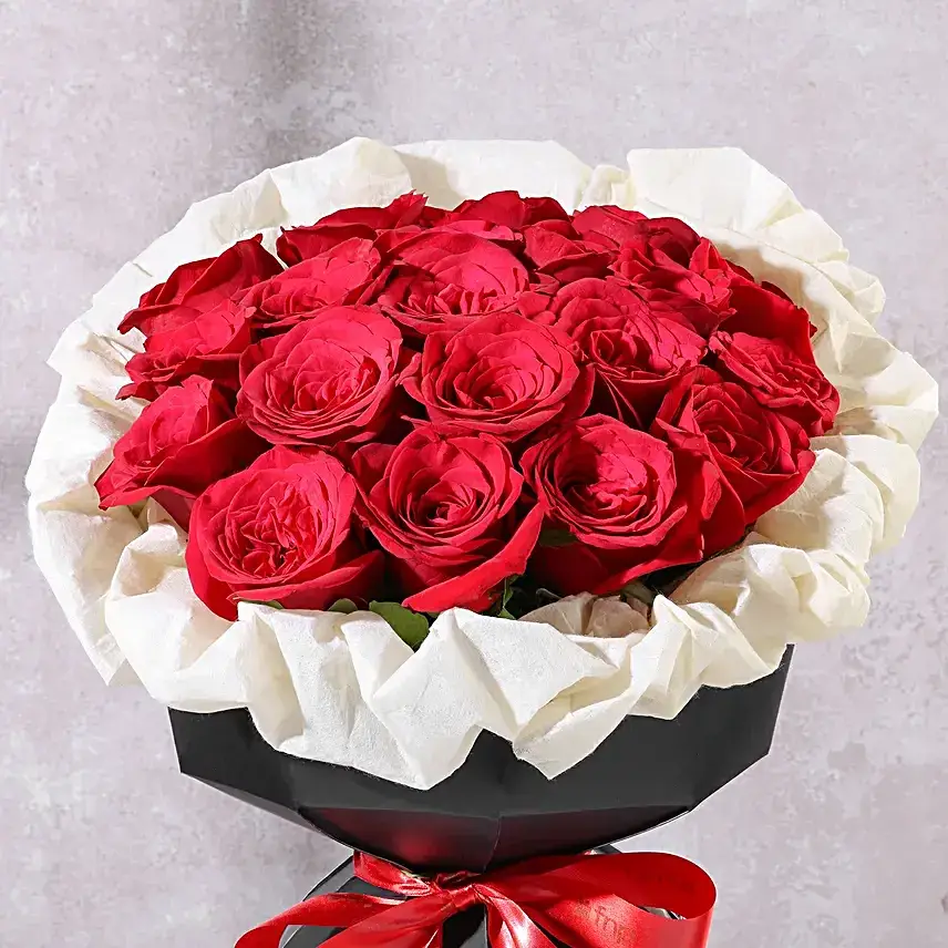 Red Rose Elegance Bouquet
