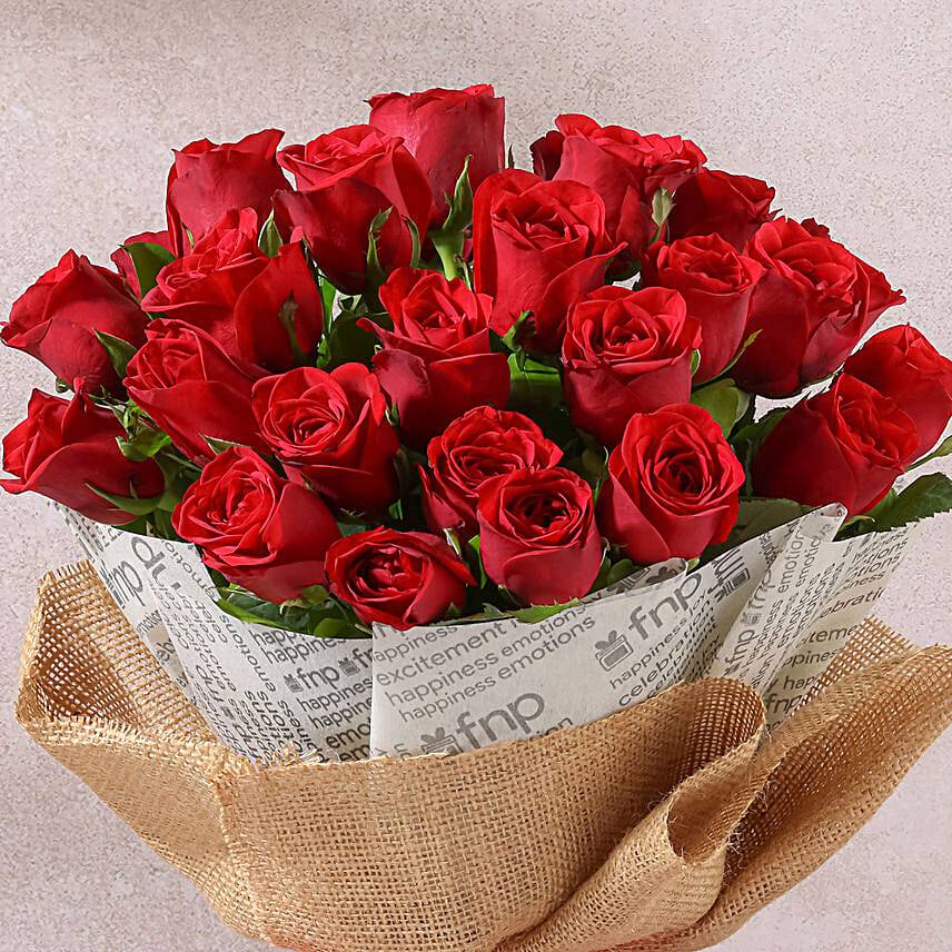 Red Roses N Greeting card