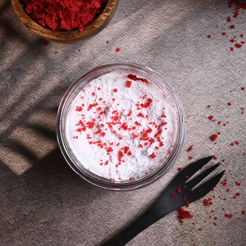 Red Velvet Jar Cake