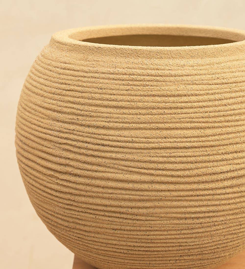 Rib Bowl Planter