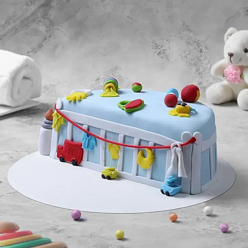 Rich & Smooth Chocolate Eggless Fondant Cake - 1 Kg