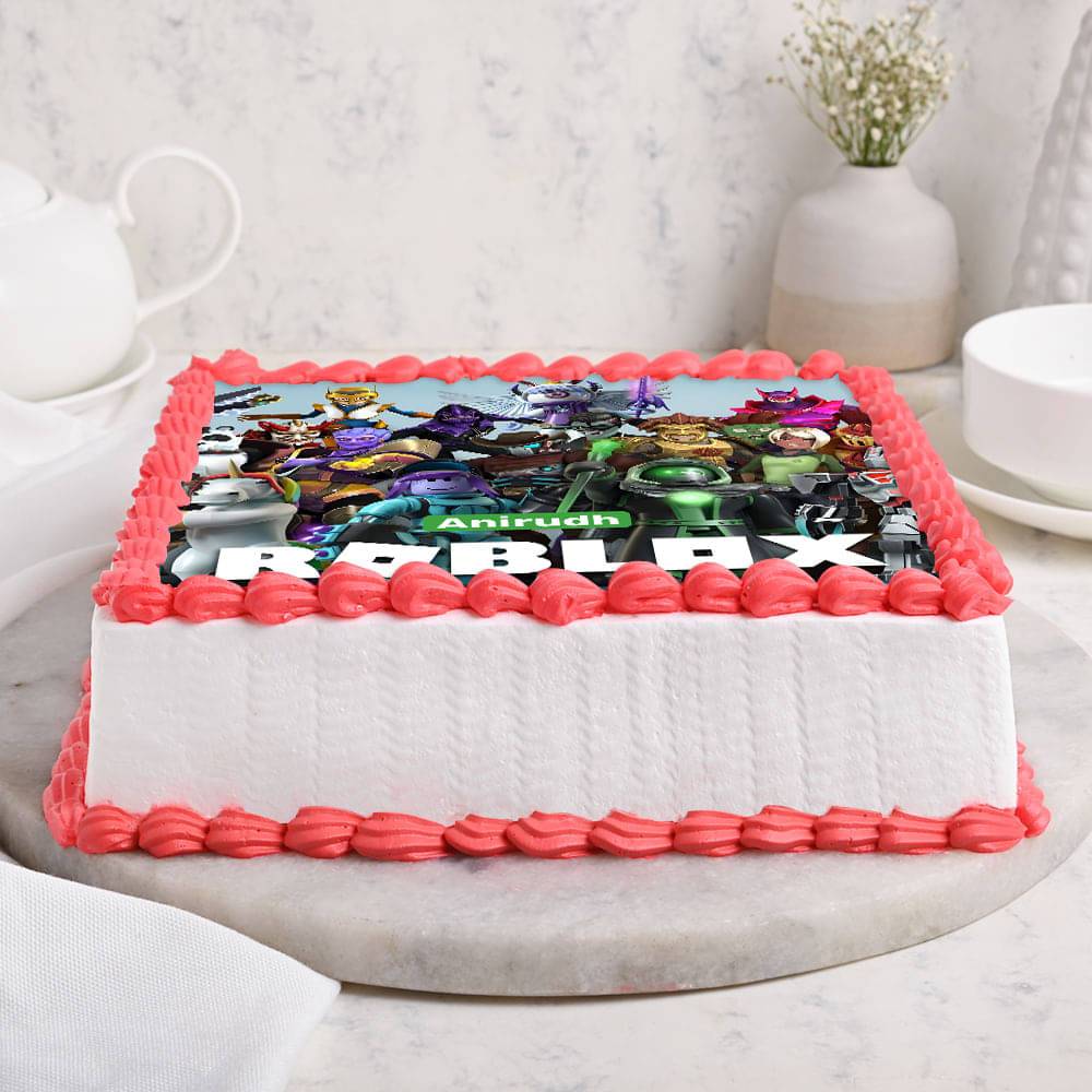 Roblox Heroes Cake
