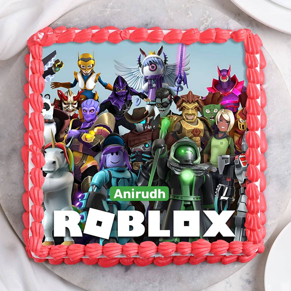 Roblox Heroes Cake