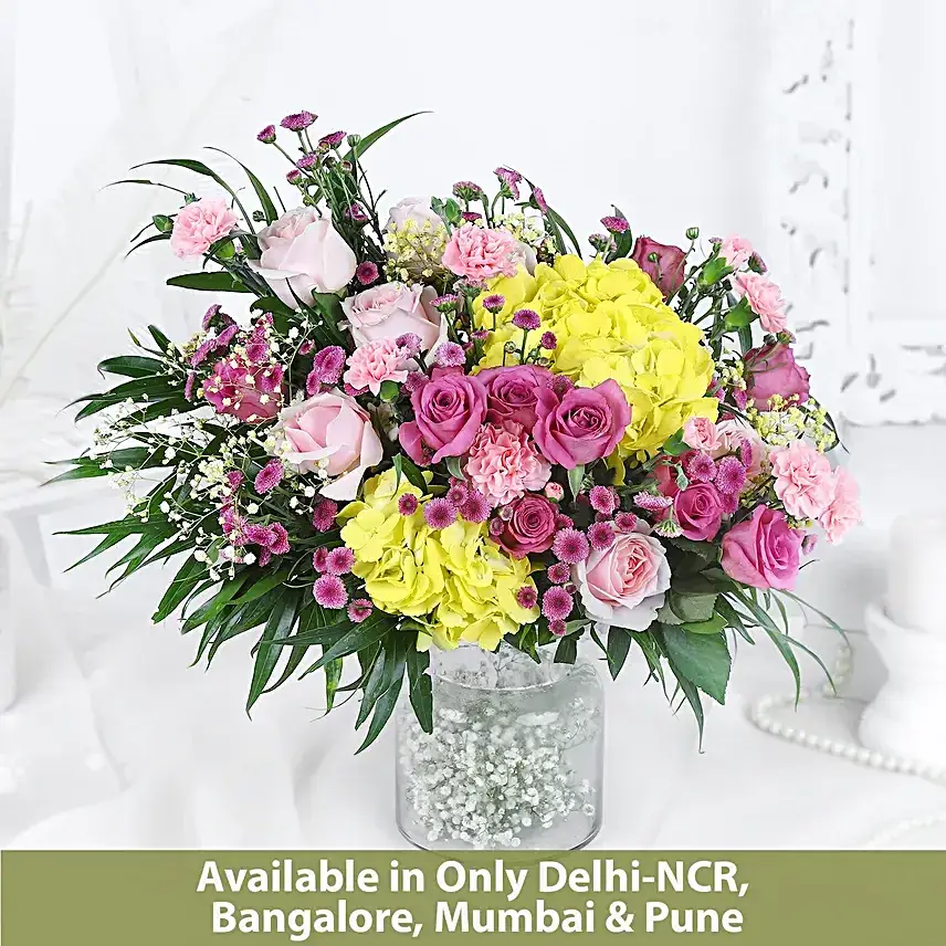 Romantic Rose Cascade