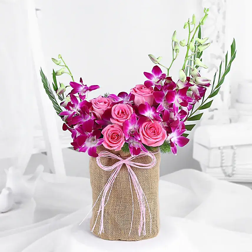 Rose and Orchid Oasis